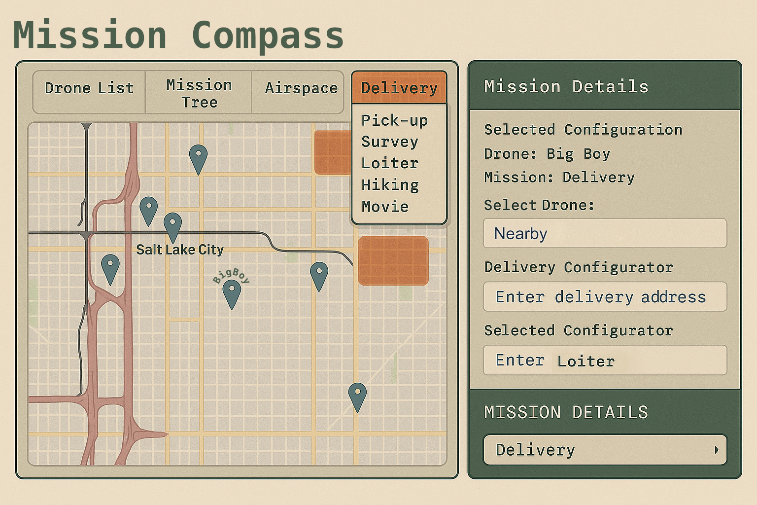 Flight Compass Software Air-Ship - Pre-Seed Funding | Hybrid Airship Drone Technology